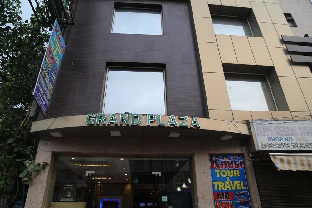 ניו דלהי Hotel Grand Plaza מראה חיצוני תמונה