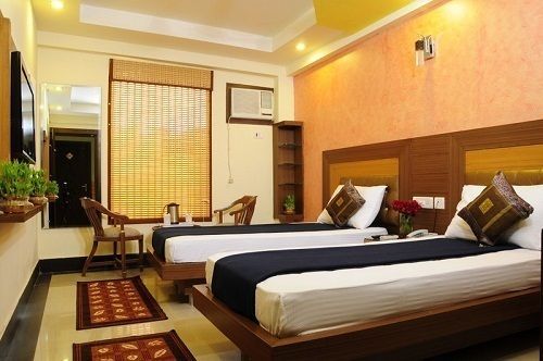 ניו דלהי Hotel Grand Plaza מראה חיצוני תמונה